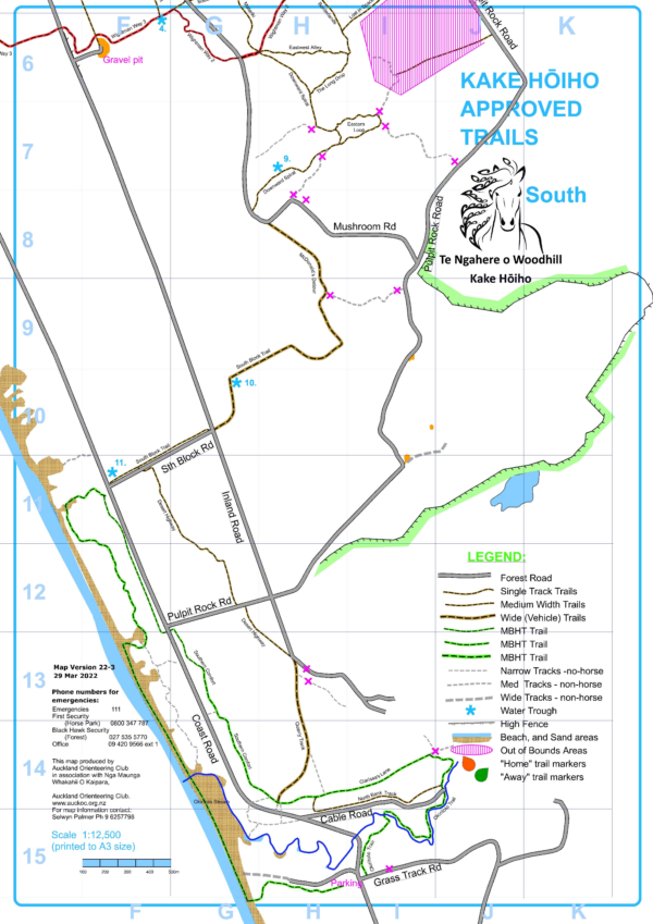 equestrian access - Woodhillforest.co.nz